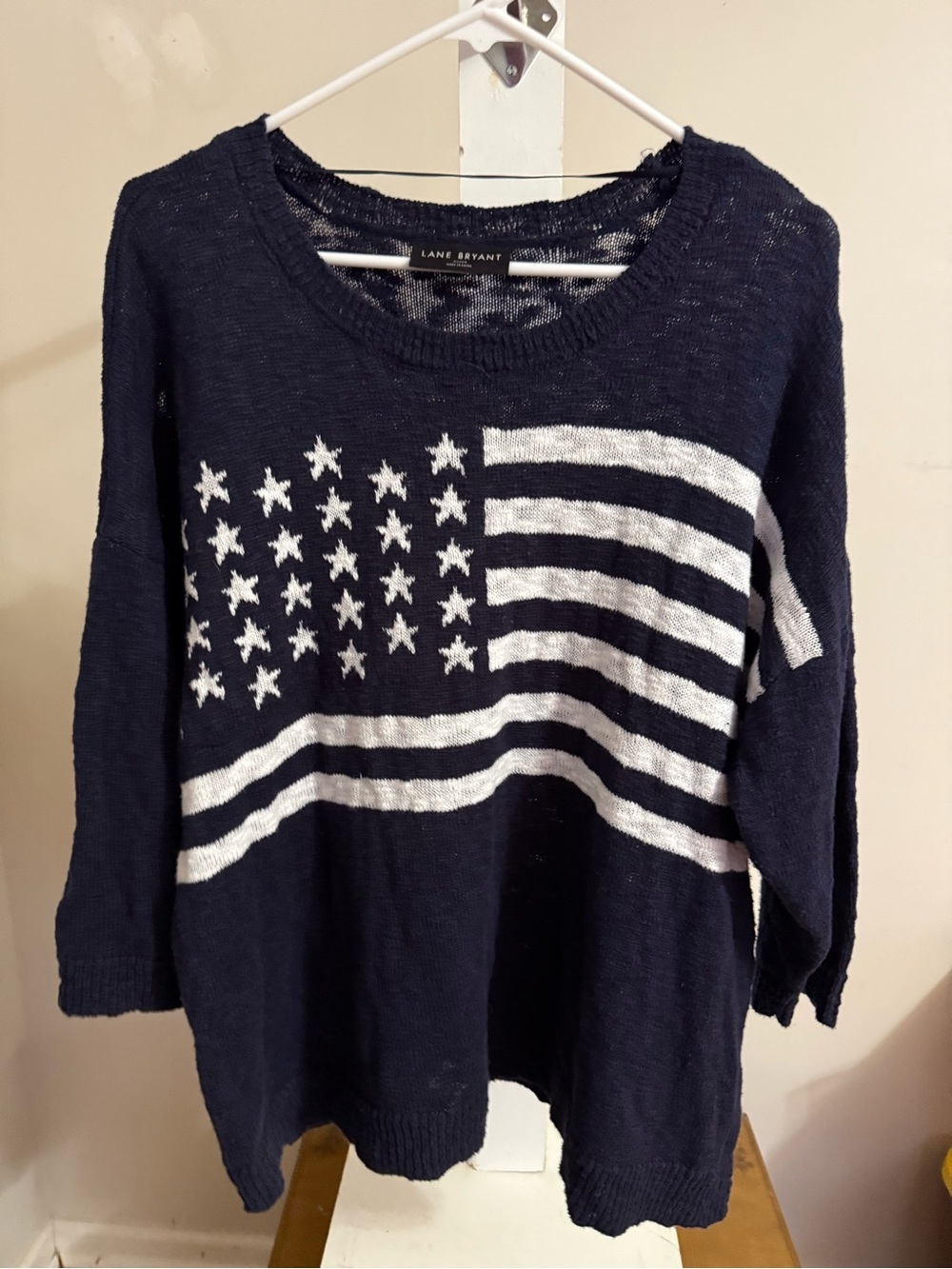 Lane Bryant American Flag Sweater